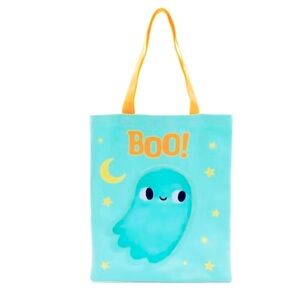 NWT Target Bullseye Playground Halloween Trick Or Treat Ghost Bag 12"W × 14"H